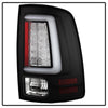 Spyder 09-16 Dodge Ram 1500 Light Bar LED Tail Lights - Black ALT-YD-DRAM09V2-LED-BK