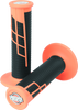 ProTaper Clamp-On 1/2 Waffle Grip - Neon Orange/Black