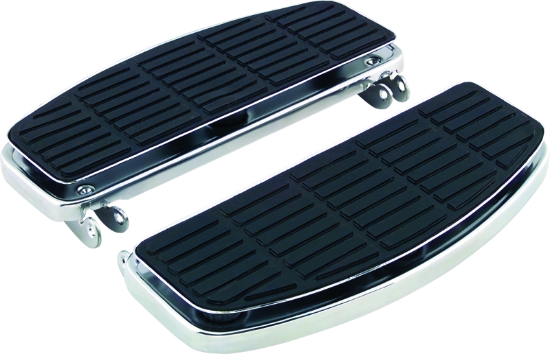 Bikers Choice 66-84 FL Chrome Late Style Floorboards Replaces H-D 50603-74TA
