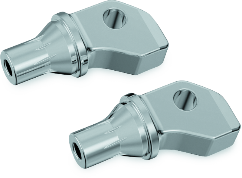 Kuryakyn Tapered Peg Adapters Scout & Octane Chrome