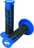 ProTaper Clamp-On 1/2 Waffle Grip - Blue/Black