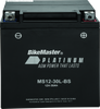 BikeMaster AGM Battery - MS12-30L-BS