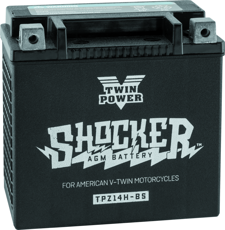 Twin Power YTX-14 Shocker Battery Replaces H-D 65948-00