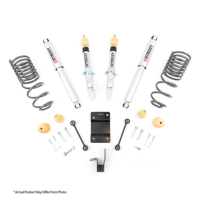 Belltech LOWERING KIT 16.5-17 Chevy Silverado All Cabs 4WD 2inF/2inR