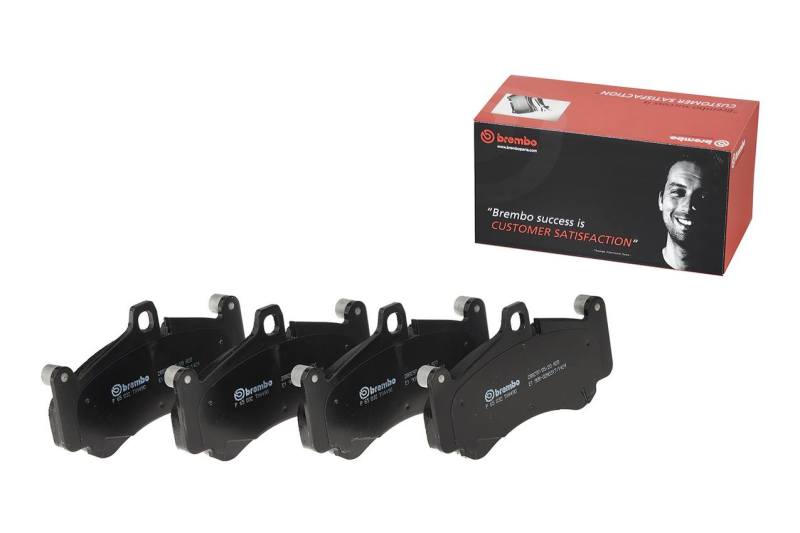 Brembo 17-20 Jaguar F-Pace/XE/XF/18-20 Range Rover Velar Front Premium Low-Met OE Equivalent Pad