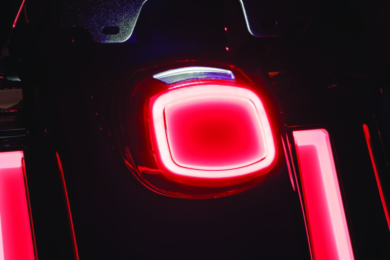 Kuryakyn Tracer LED Taillight Red Lens With License Light