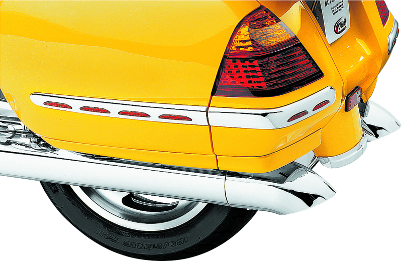 Kuryakyn Turndown Exhaust Extensions 01-17 Honda GL1800 Chrome