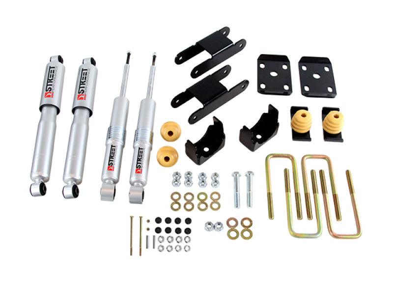 Belltech 2015 GM Colorado/Canyon Ext Cab Short Bed Lowering Kit w/ND II Shocks - 0-3in F/4in R Drop - Jerry's Rodz