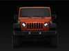 Raxiom 97-18 Jeep Wrangler TJ/JK Axial Spider LED Headlight w/ Amber DRL- Chrome Hsng (Clear Lens)