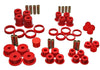 Energy Suspension 84-01 Jeep Cherokee/Wagoneer/Comanche Red Hyper-Flex Master Bushing Set - Jerry's Rodz