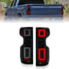 Anzo 19-21 Chevy Silverado Work TruckFull LED Tailights Black Housing Smoke Lens G2 (w/C Light Bars) - Jerry's Rodz