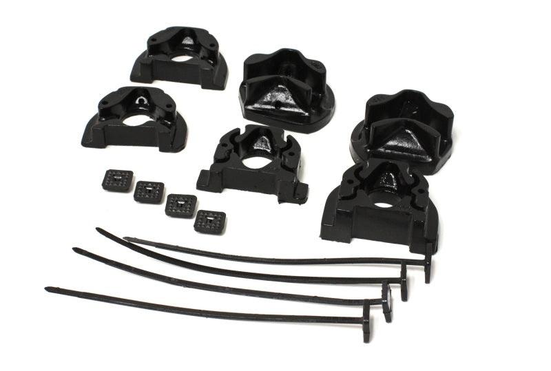 Energy Suspension 92-00 Honda Civic (Except 99-00 Si) / 93-97 Del Sol Black Motor Mount Inserts (Man - Jerry's Rodz