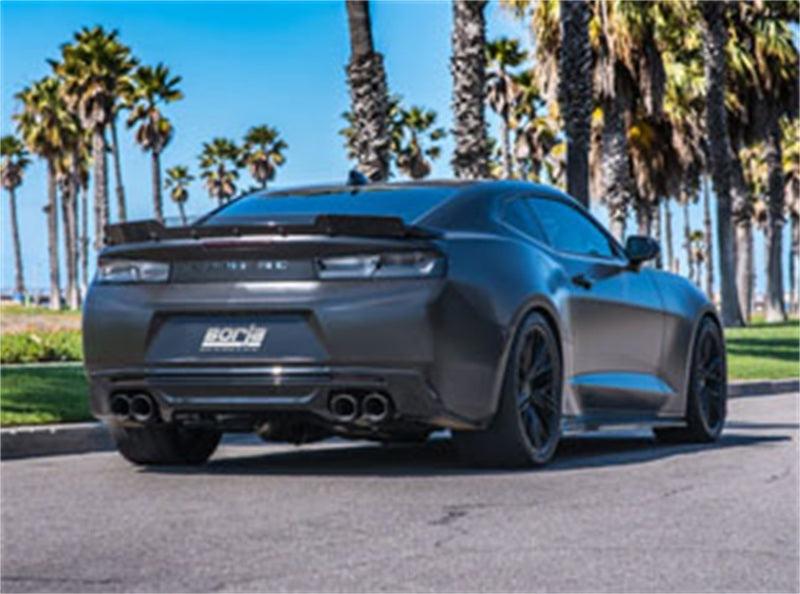 Borla 2016-2018 Chevrolet Camaro SS AT/MT RWD Ceramic Black S-Type Exhaust (w/ Dual Mode Valves) - Jerry's Rodz