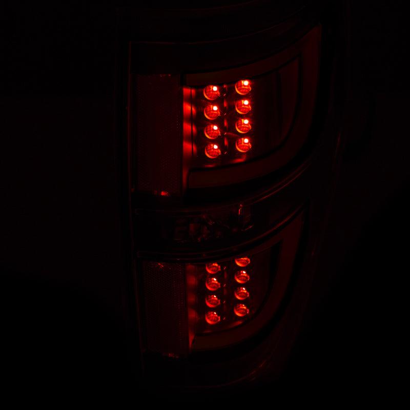 ANZO 2009-2013 Ford F-150 LED Taillights Black - Jerry's Rodz