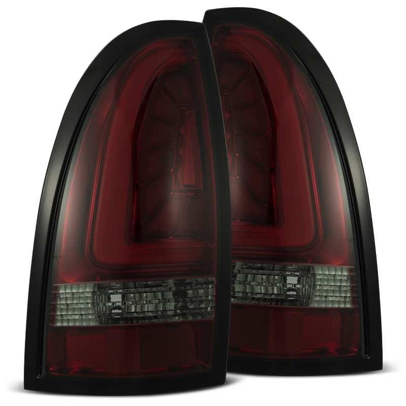 AlphaRex 05-15 Toyota Tacoma PRO-Series LED Tail Lights Red Smoke - Jerry's Rodz