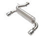 aFe Vulcan 3in 304 SS Axle-Back Exhaust 2021 Ford Bronco L4-2.3L (t)/V6-2.7L (tt) w/ Polished Tips - Jerry's Rodz
