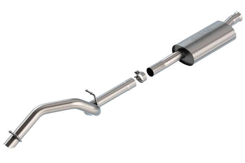 Borla 18-20 Jeep Wrangler JLU 2.0L I4 Climber Turn Down Exit Cat-Back Exhaust - Jerry's Rodz