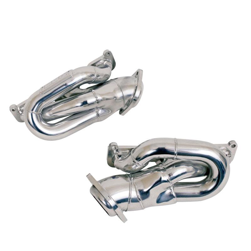 BBK 11-15 Mustang 3.7 V6 Shorty Tuned Length Exhaust Headers - 1-5/8 Silver Ceramic - Jerry's Rodz
