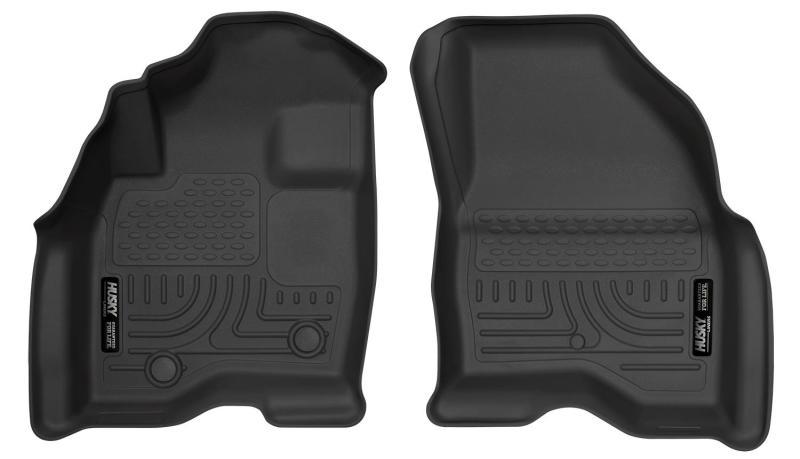 Husky Liners 15-17 Ford Explorer WeatherBeater Black Front Floor Liners - Jerry's Rodz