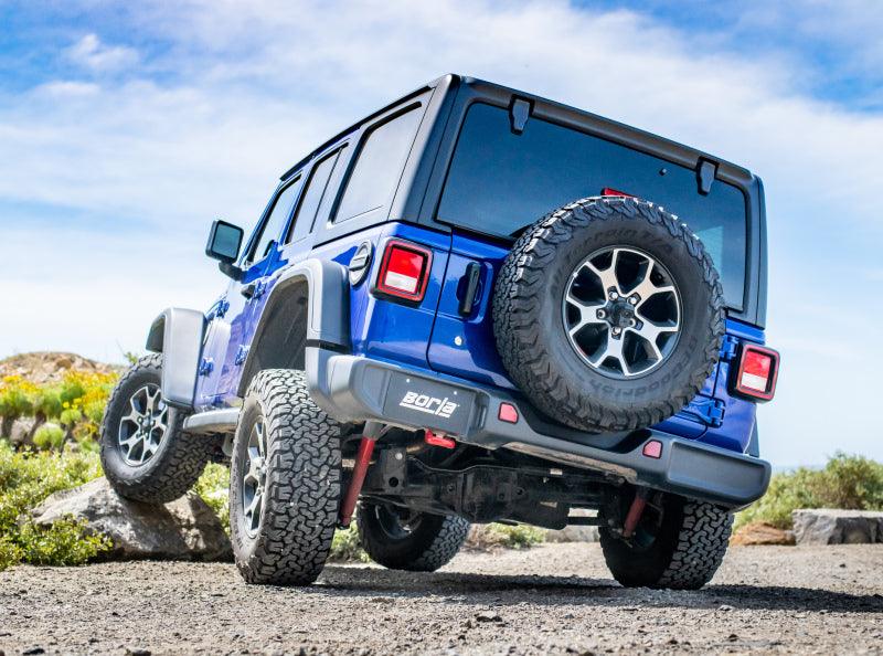 Borla 18-19 Jeep Wrangler JLU 2.0L AT/MT 4WD S Type (Climber) Catback Exhaust - Jerry's Rodz