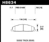 Hawk 09-14 Dodge Ram 2500/3500 Rear LTS Brake Pads - Jerry's Rodz