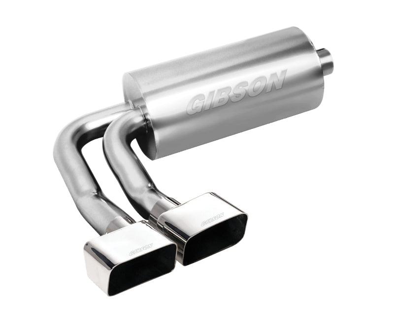 Gibson 99-05 Chevrolet Silverado 1500 Base 4.3L 2.5in Cat-Back Super Truck Exhaust - Stainless - Jerry's Rodz