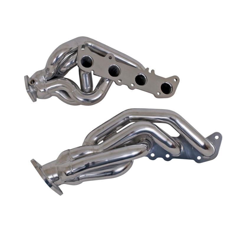 BBK 11-14 Mustang GT Shorty Tuned Length Exhaust Headers - 1-5/8 Silver Ceramic - Jerry's Rodz