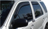 AVS 16-18 Honda Civic Ventvisor In-Channel Front & Rear Window Deflectors 4pc - Smoke - Jerry's Rodz