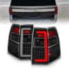 ANZO 07-17 Ford Expedition LED Taillights w/ Light Bar Black Housing Clear Lens - Jerry's Rodz