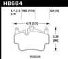 Hawk 05-08 Porsche 911 Carrera / 08 Boxster / 07-08 Cayman Front DTC-60 Brake Pads - Jerry's Rodz