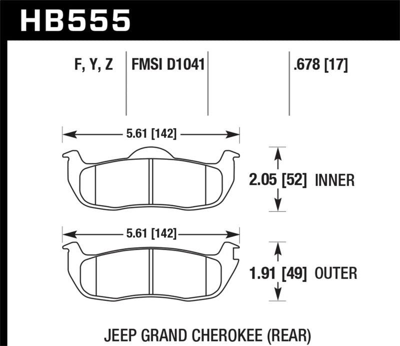 Hawk 06-10 Jeep Commander / 05-10 Grand Cherokee / 05-10 Armada / 04 Pathfinder / 04-10 Tital 5.6L / - Jerry's Rodz