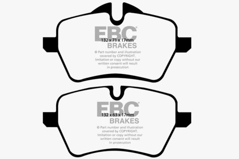 EBC 2007-2014 Mini Cooper S Hardtop (R56) 1.6L Turbo Bluestuff Front Brake Pads - Jerry's Rodz