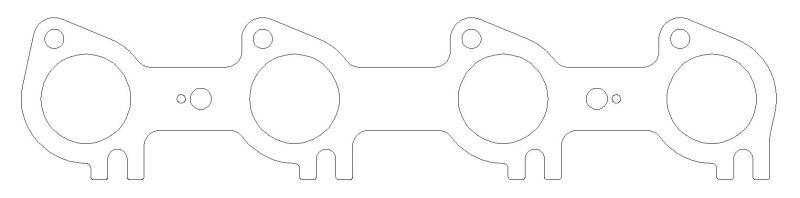 Cometic 91-01 Ford 4.6L SOHC / 99+ 5.4L Triton .030 inch MLS Exhaust Gaskets (Pair) - Jerry's Rodz
