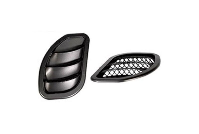 Daystar 2007-2018 Jeep Wrangler JK Hood Side Vent Kit Right and Left Black Pair - Jerry's Rodz