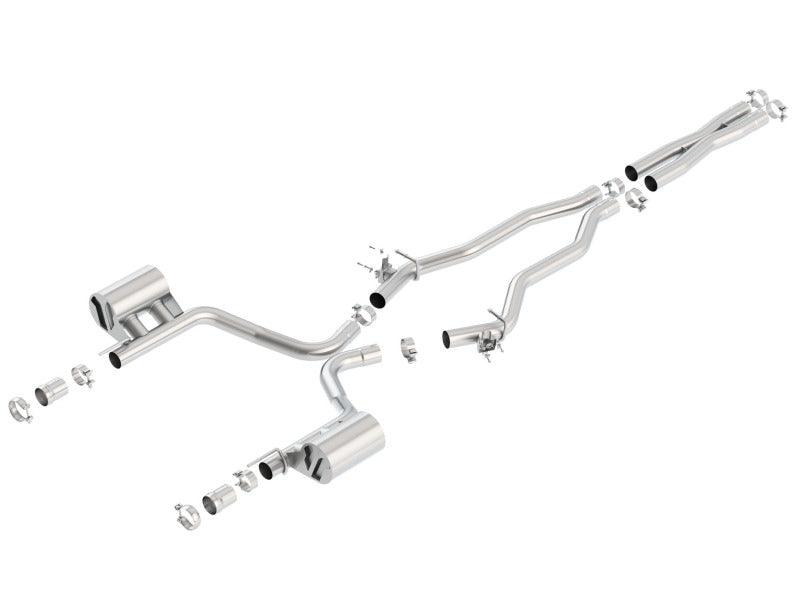 Borla 15-16 Dodge Challenger SRT/Scat Pcak 6.4L V8 ATAK Catback Exhaust - Jerry's Rodz