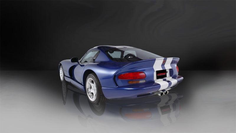 Corsa 96-02 Dodge Viper GTS 8.0L V10 Polished Sport Cat-Back Exhaust w/3in Inlet - Jerry's Rodz