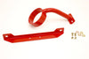 BMR 05-10 S197 Mustang Front Driveshaft Safety Loop - Red - Jerry's Rodz