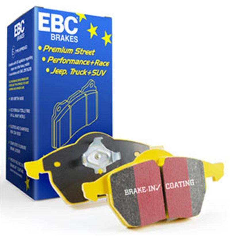 EBC 08-11 Nissan GT-R (R35) 3.8 Twin Turbo (Cast Iron Rotors) Yellowstuff Front Brake Pads - Jerry's Rodz