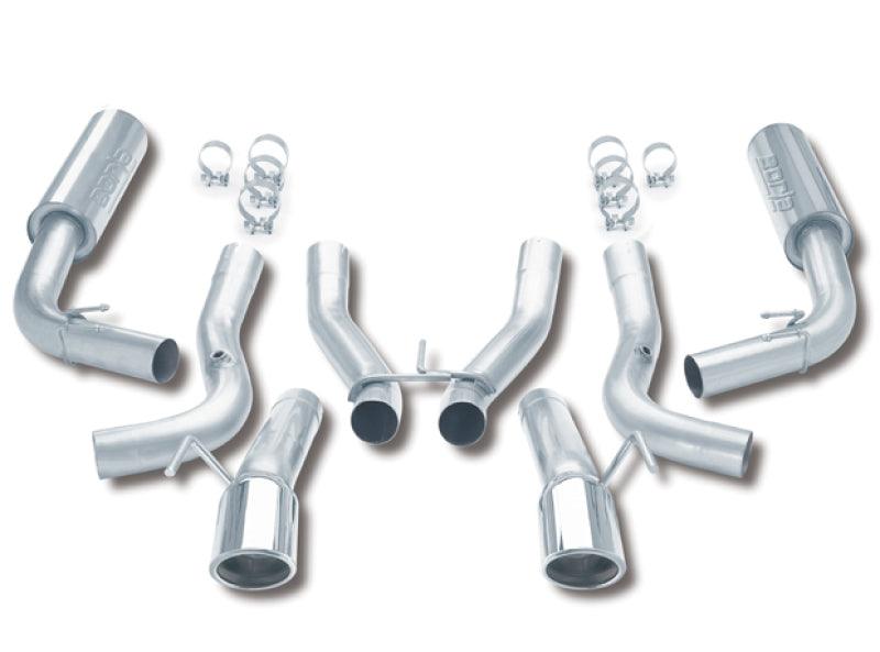 Borla 96-02 Viper GTS/R/T-10 Coupe/Convertible 2dr w/ 2.5in Inlets SS Catback Exhaust System - Jerry's Rodz