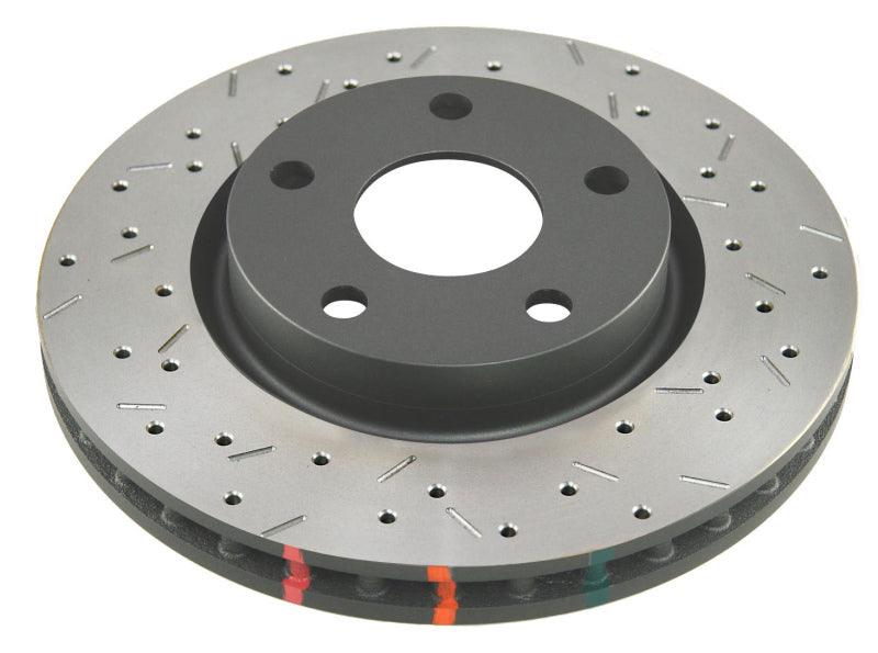 DBA 2009-2013 Cadillac CTS-V V Series Front Slotted T3 4000 Series Uni-Directional Rotor w/Black Hub - Jerry's Rodz