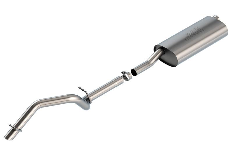 Borla 18-20 Jeep Wrangler JLU 3.6L V6 Climber Turn Down Exit Cat-Back Exhaust - Jerry's Rodz