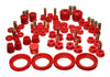 Energy Suspension 97-01 Honda Prelude (Type SH only) Red Hyper-Flex Master Bushing Set - Jerry's Rodz