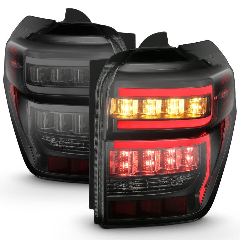 ANZO 2014-2020 Toyota 4Runner T.L Black Housing Smoke Lens Red Light Bar W/Sequential - Jerry's Rodz