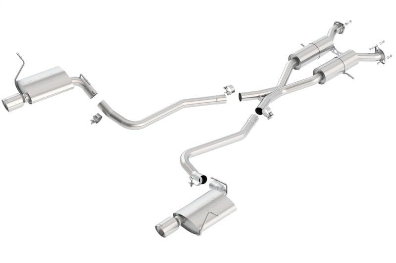 Borla 11-16 Jeep Grand Cherokee Limited/Laredo 5.7L 8cyl 4WD/RWD SS Catback Exhaust - Jerry's Rodz