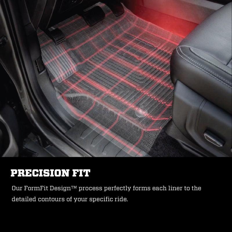 Husky Liners 2015 Ford Explorer WeatherBeater 2nd Row Black Floor Liner - Jerry's Rodz