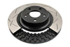 DBA 97-04 Corvette C5/C6 Front Slotted 5000 Series 2 Piece Rotor Assembled w/ Black Hat - Jerry's Rodz