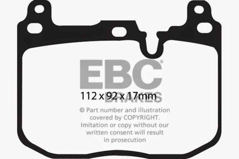 EBC 2017+ BMW M240 Coupe Bluestuff Front Brake Pads - Jerry's Rodz