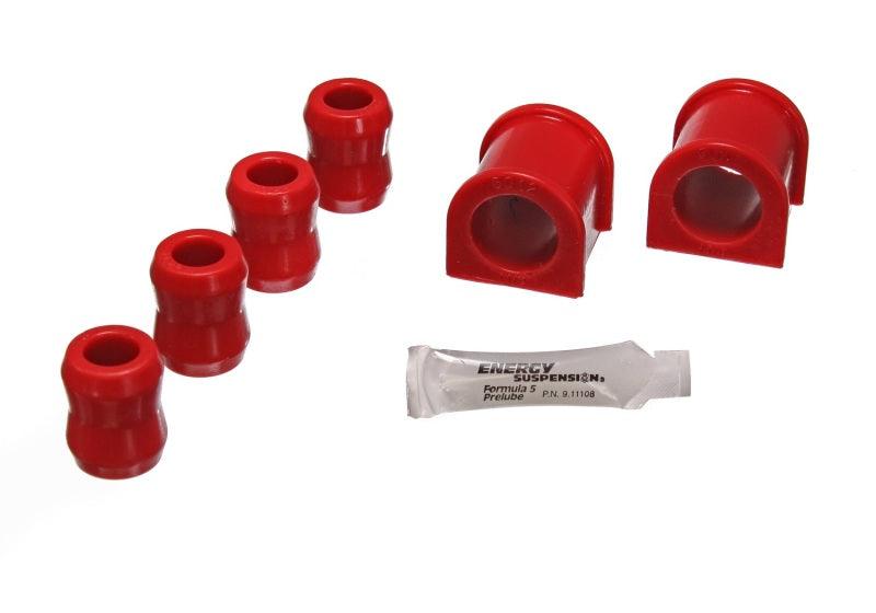 Energy Suspension 87-96 Jeep Wrangler YJ Red Frt 1-1/8in Sway Bar Bushing Set w/End Link Bushings - Jerry's Rodz