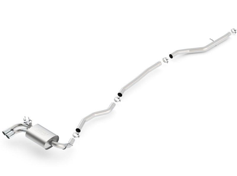 Borla 12-15 BMW 328i Sedan 2.0L AT/MT RWD Dual Left Rear Exit Catback Exhaust - Jerry's Rodz