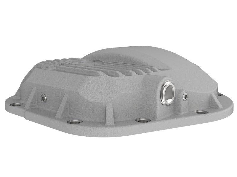 afe Front Differential Cover (Raw; Street Series); Ford Diesel Trucks 94.5-14 V8-7.3/6.0/6.4/6.7L - Jerry's Rodz